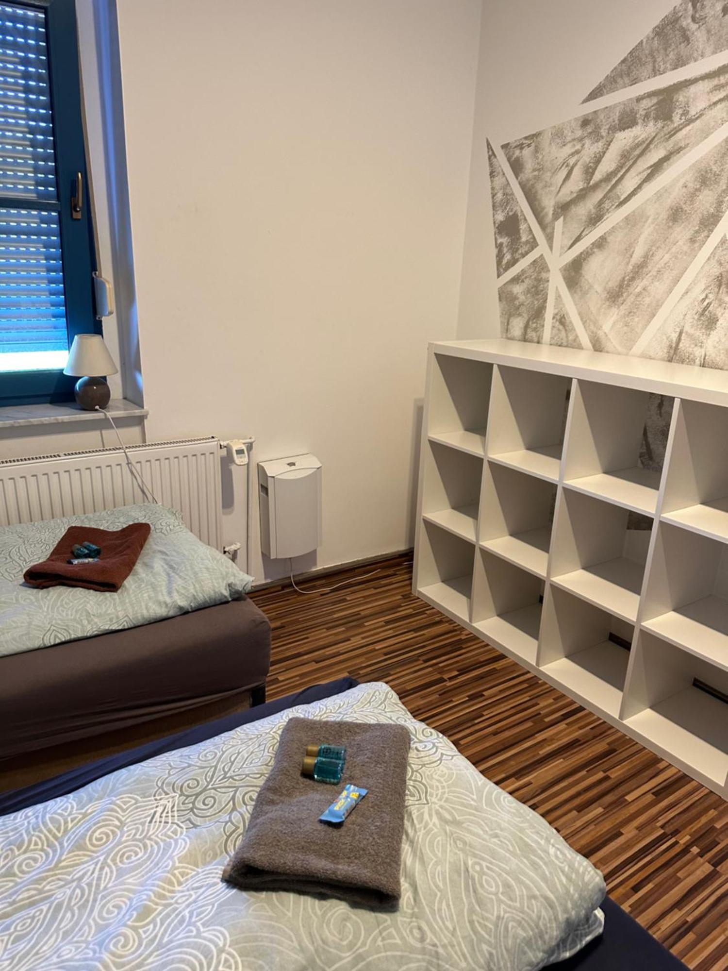 Monteurwohnung Am Flughafen シュクロイディッツ エクステリア 写真